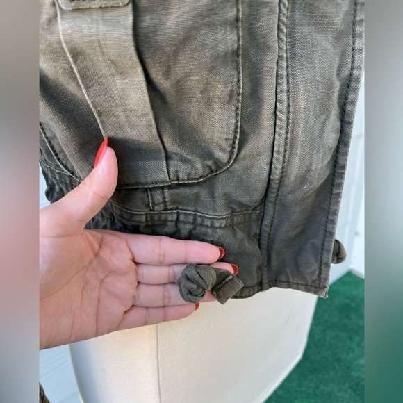 Abercrombie & Fitch military cropped jacket size XS - Picture 5 of 10